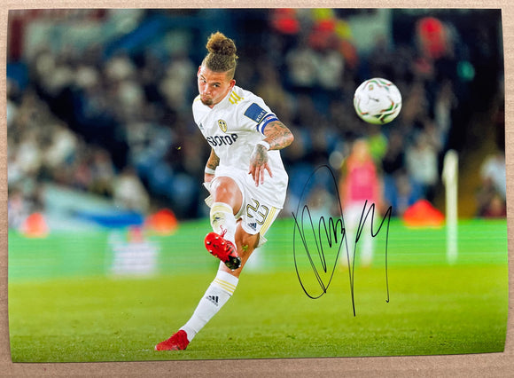 2021/22 Kalvin Phillips Hand Signed Leeds United Photo