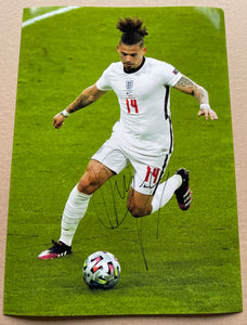 Kalvin Phillips Hand Signed England Action Photo