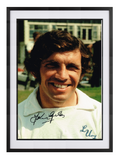 Johnny Giles hand signed autographed photo Leeds United