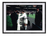 Johnny Giles hand signed autographed photo Leeds United