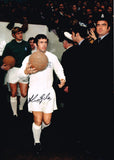 Johnny Giles hand signed autographed photo Leeds United