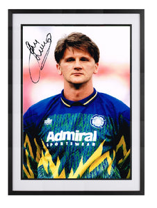 John Lukic hand signed autographed photo Leeds United 1992 1993