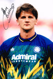 John Lukic hand signed autographed photo Leeds United 1992 1993