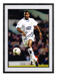Lucas Radebe hand signed autographed photo Leeds United