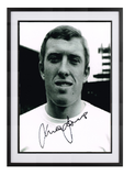 Mick Jones hand signed autographed photo Leeds United