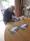 1972 FA Cup multi hand signed autographed photo Leeds United