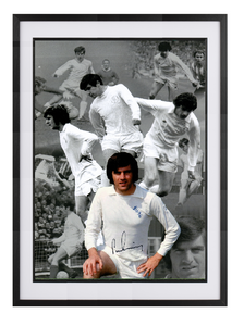 Peter Lorimer hand signed autographed photo Leeds United