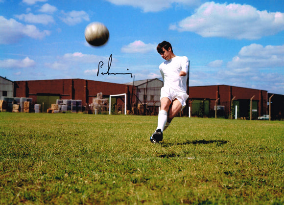 Peter Lorimer hand signed autographed photo Leeds United