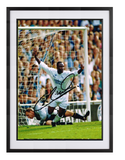 Tony Yeboah Wimbledon Goal hand signed autographed photo Leeds United