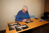 1972 FA Cup multi hand signed autographed photo Leeds United