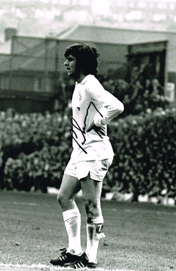 Peter Lorimer hand signed autographed photo Leeds United