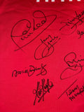 European Cup 1977 Liverpool Multi Signed Shirt PHOTO PROOF COA